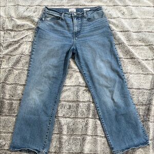 Frame Denim Medium Blue Flare Jeans